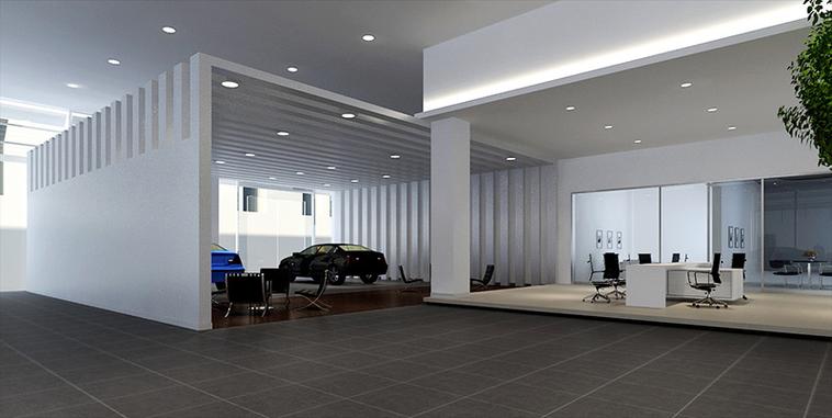 寶馬車(chē)行(好德寶4s店)_裝飾設(shè)計(jì)_浙江華實(shí)裝飾工程