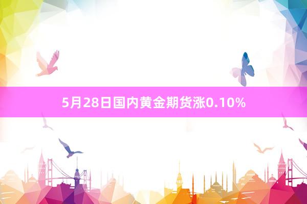 5月28日国内黄金期货涨0.10%